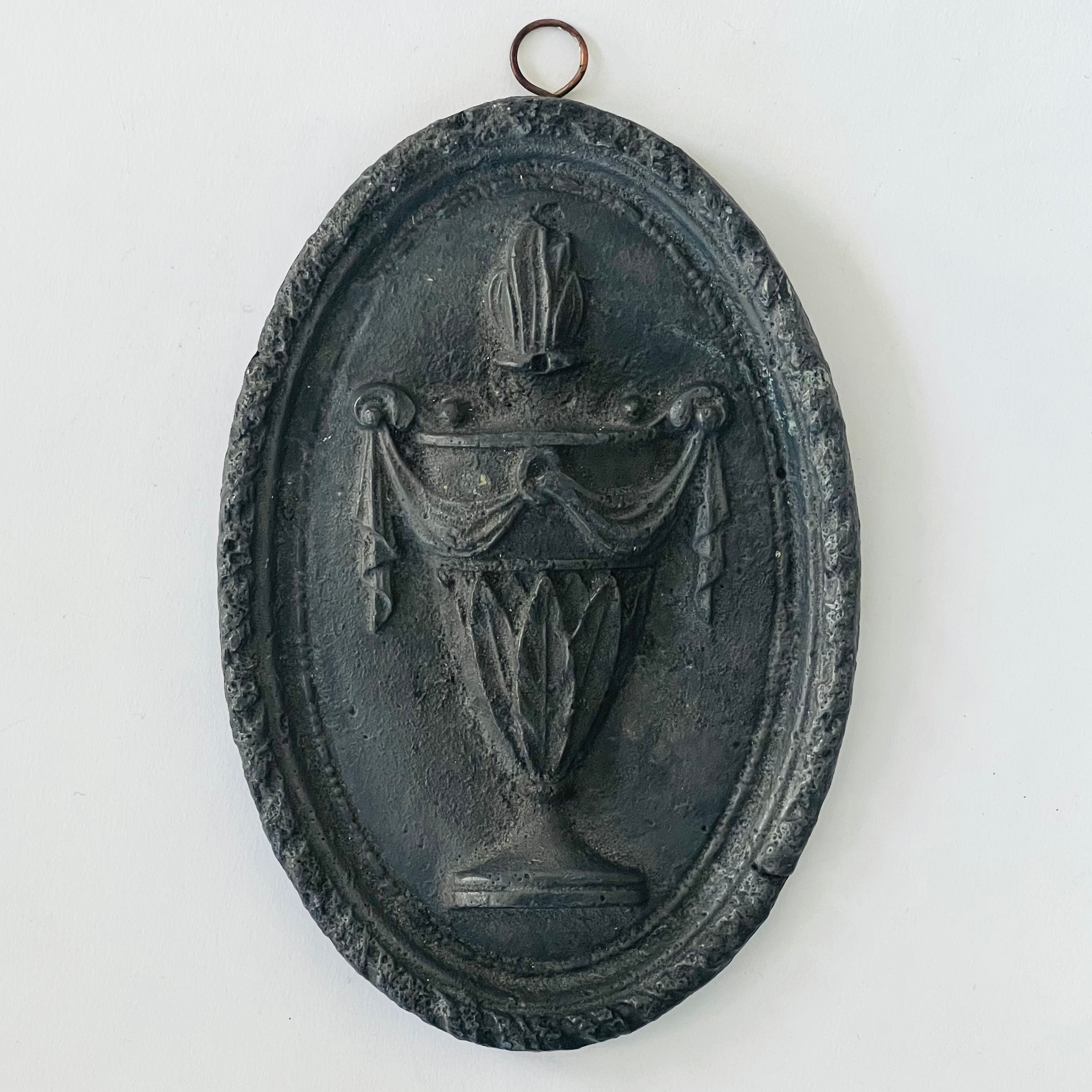 Antique Metal Plaque