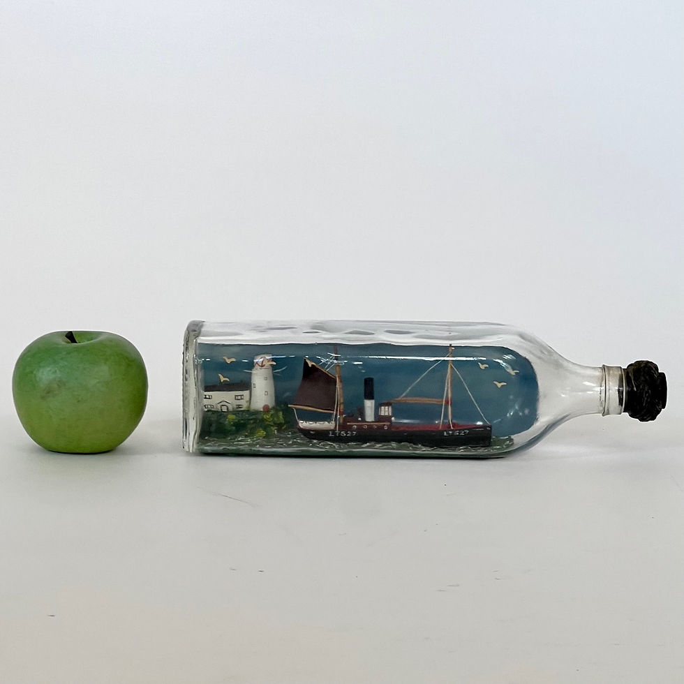 Thumbnail: Vintage Ship in Bottle