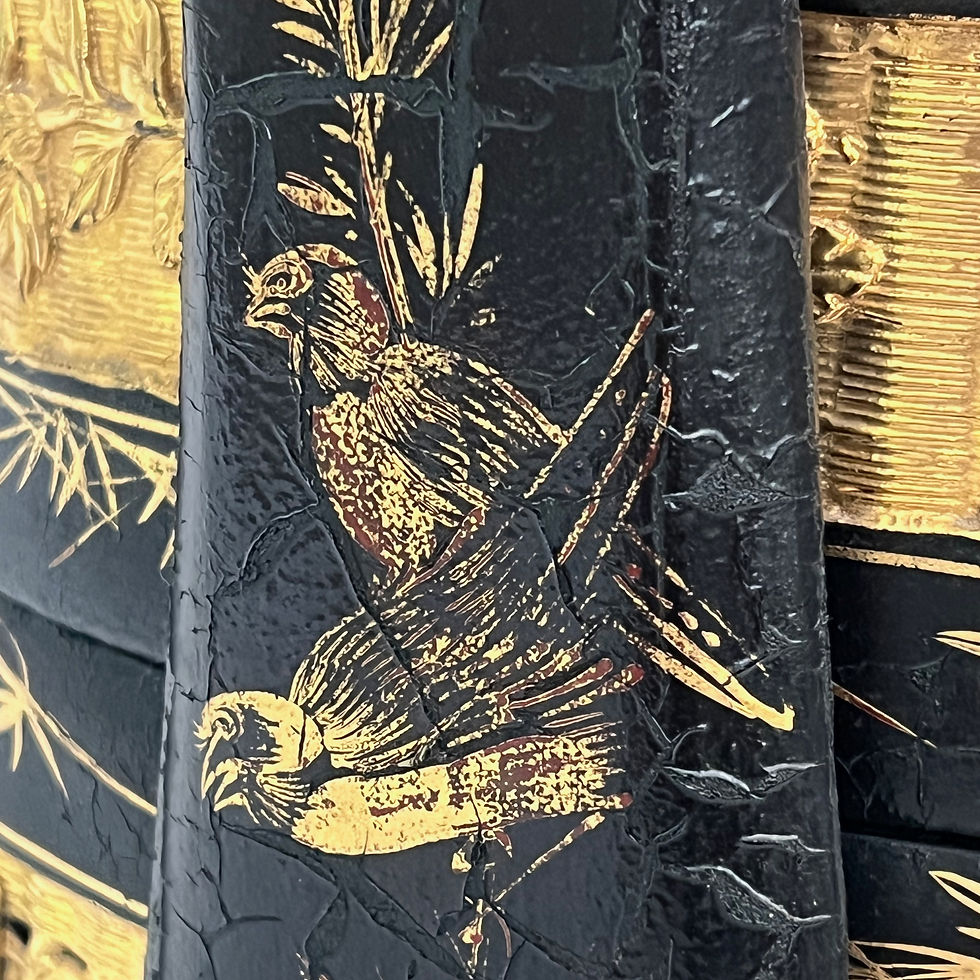 Thumbnail: Antique Chinese Peranakan Wedding Basket.