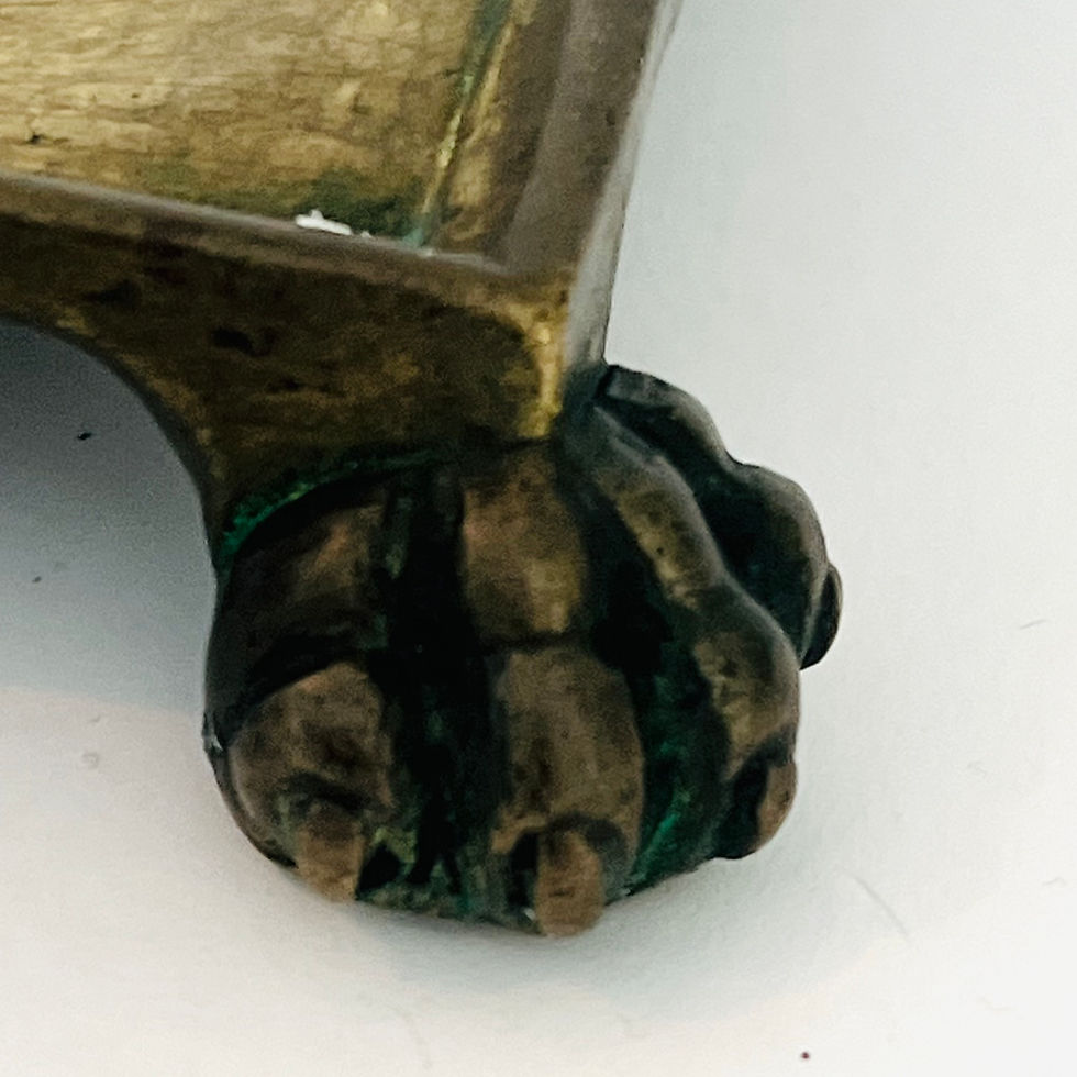 Thumbnail: A near matching pair of Spanish candlesticks,Circa 1800.