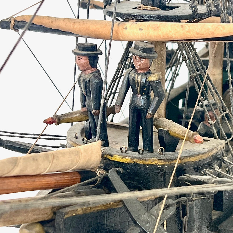 Thumbnail: Folk Art Frigate