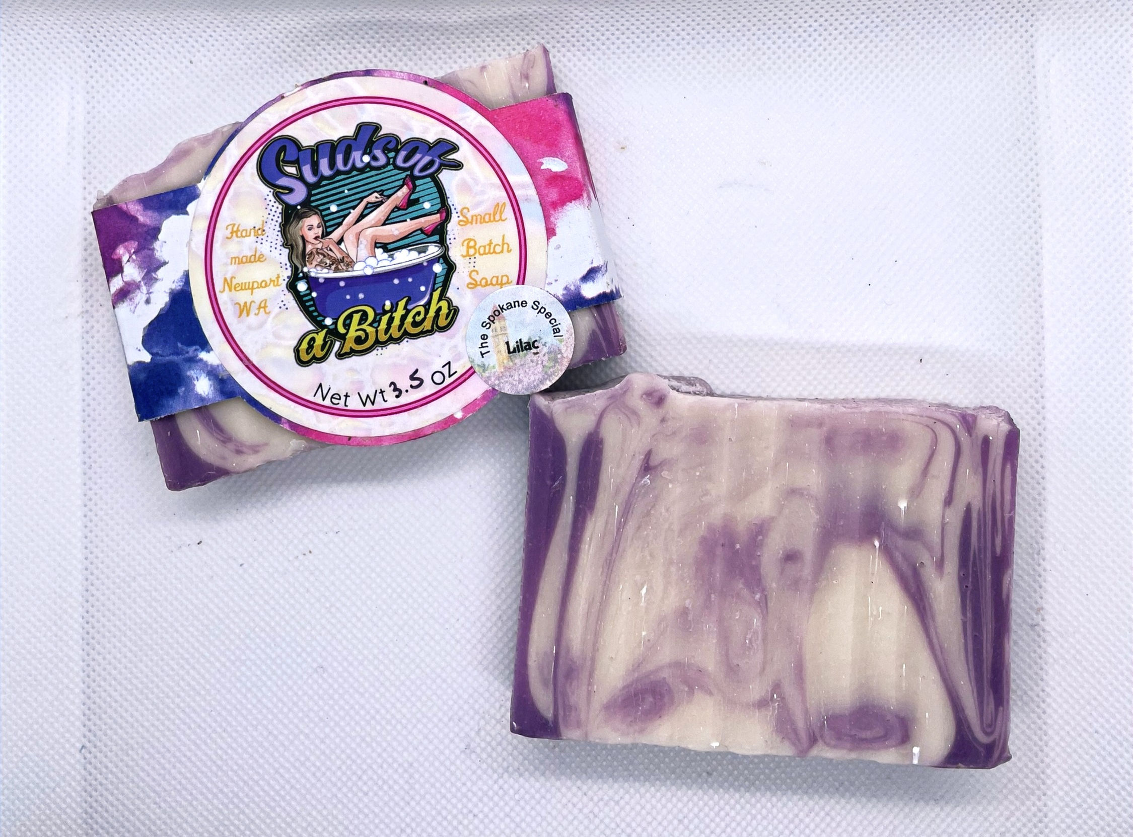 Lilac scented Coconut Milk Soap