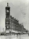Jacob Seligman's Store--and clock.