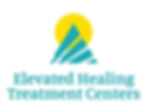 Elevated healing treatment centers logo and branding