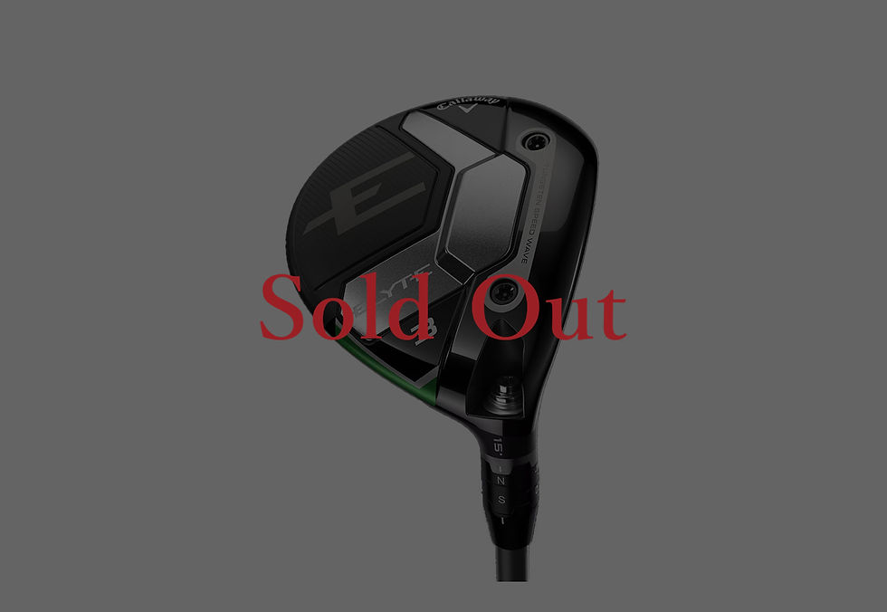 即納品・Callaway ELYTE #3 15.0° /VENTUS GREEN 5 (R) for Callaway TuneUp Fairway Wood /SilverFace
