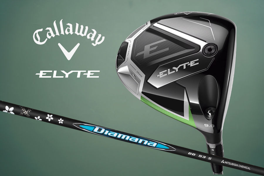 【CT値313・43m/s未満】Callaway ELYTE 9.0° /MITSUBISHI Diamana BB 53 (S) TuneUp Driver