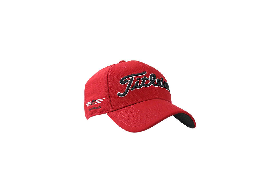 Titleist Vokey Design Wing Logo Limited Cap (Red/Black)