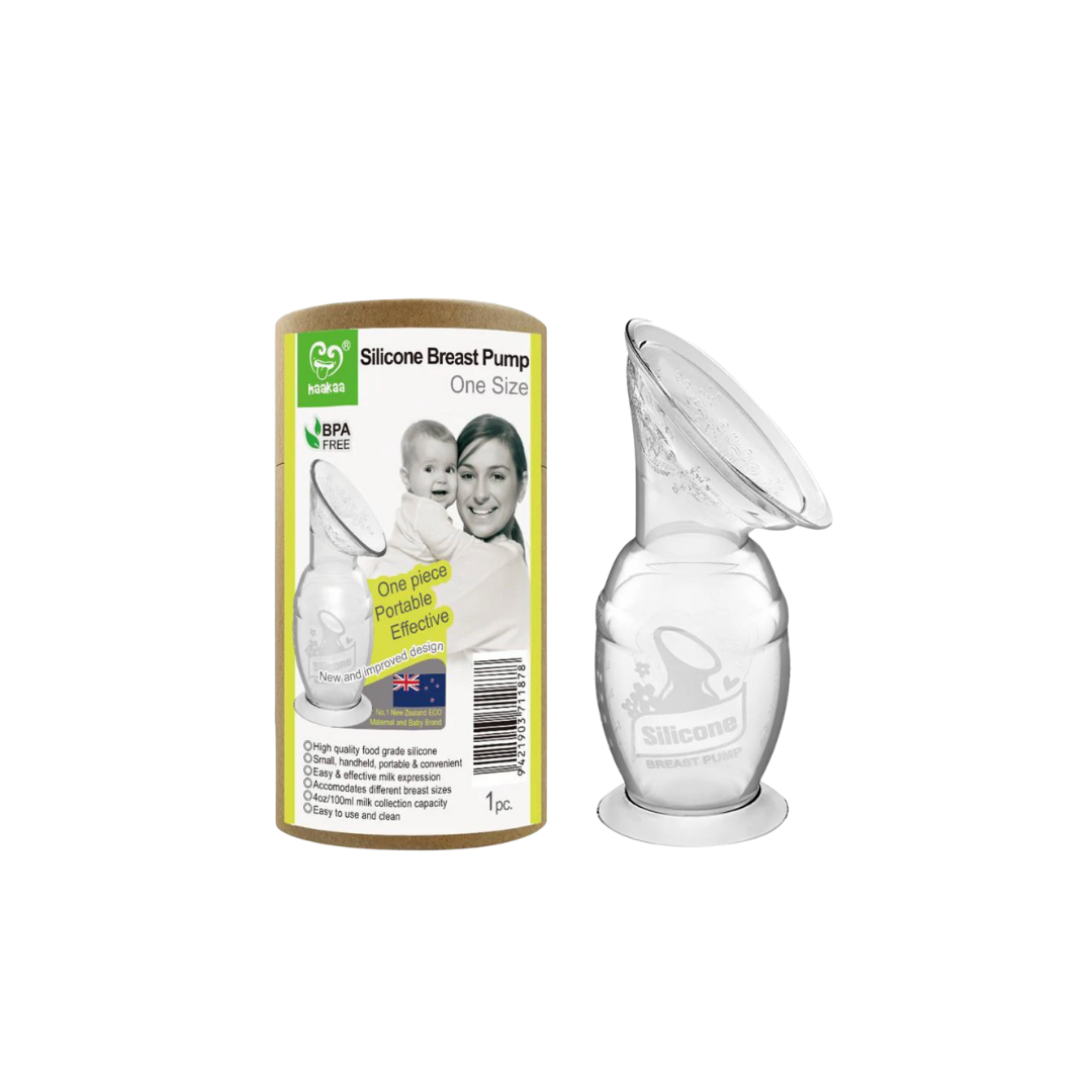 Haaka Gen 2 Silicone Breast Pump with Suction Base