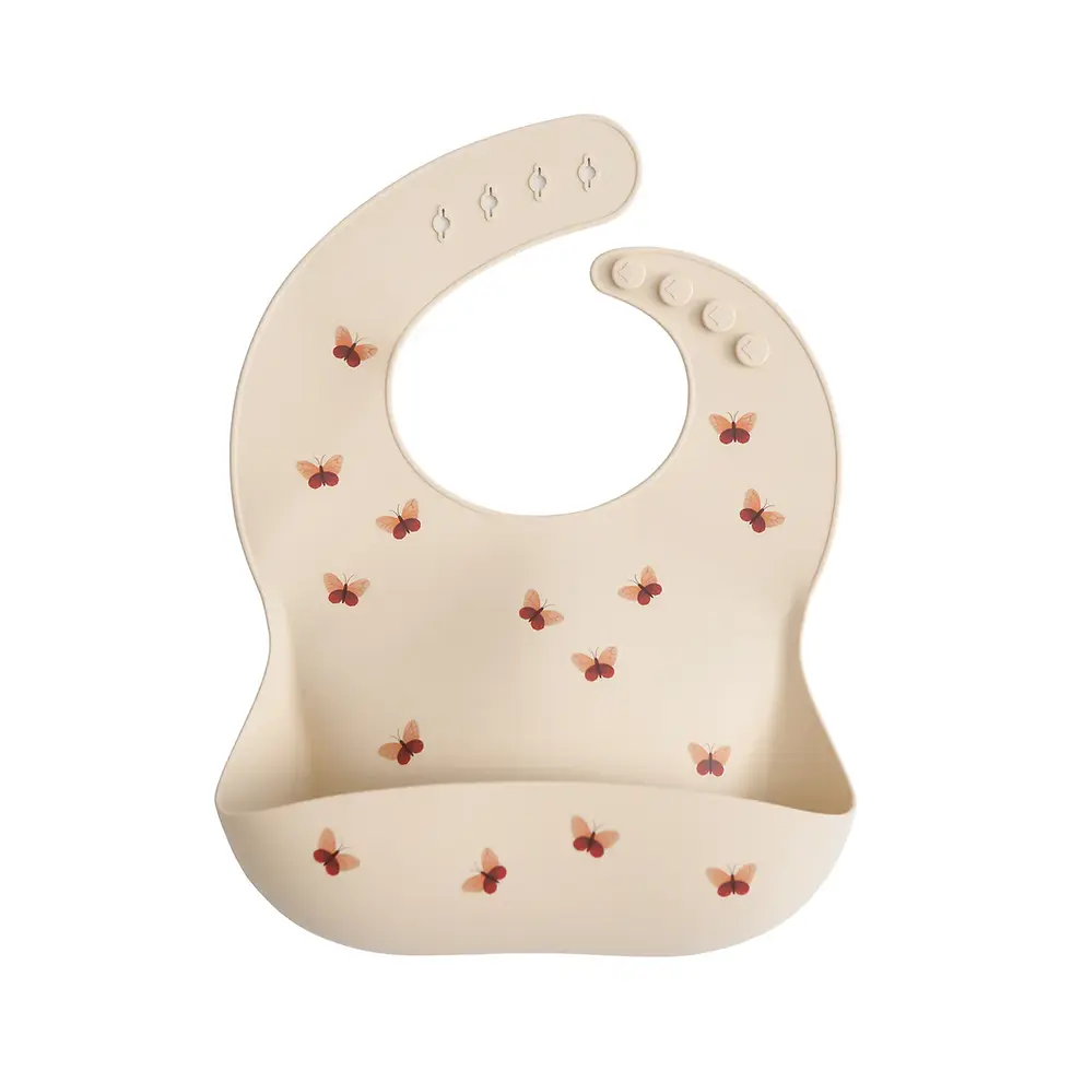 Thumbnail: Mushie Silicone Baby Bib