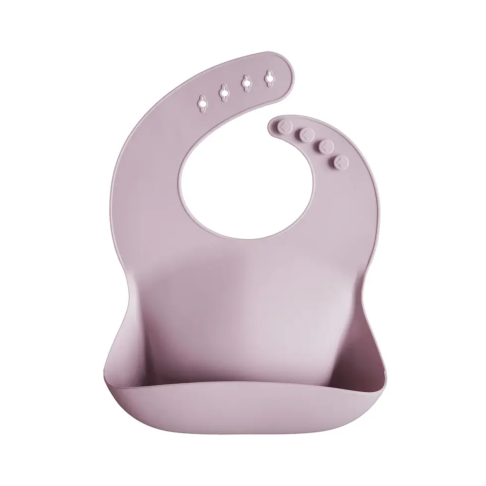 Thumbnail: Mushie Silicone Baby Bib