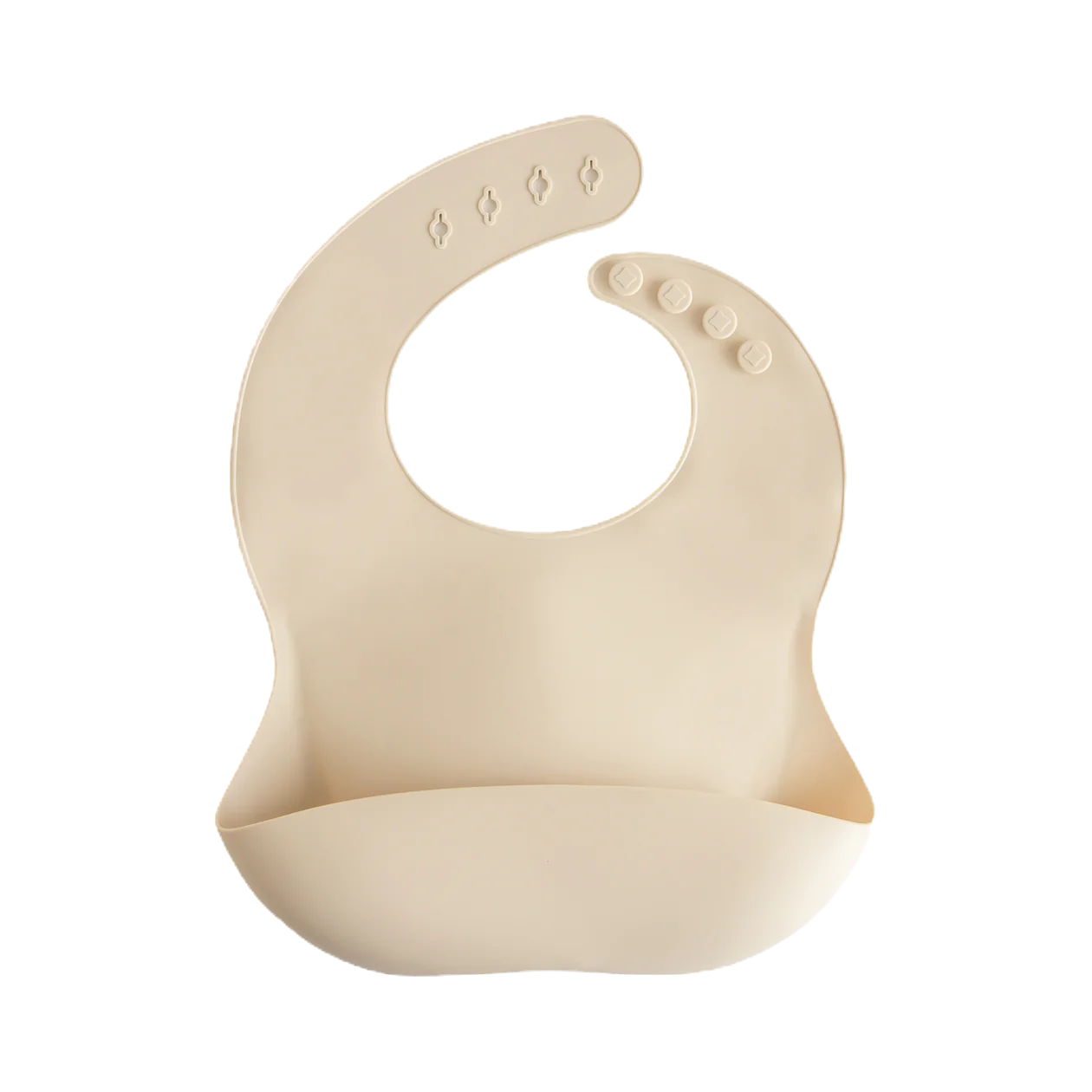 Mushie Silicone Baby Bib