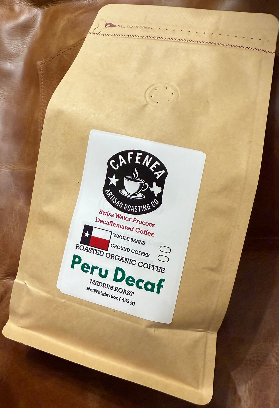 PERU Decaf Organically Grown