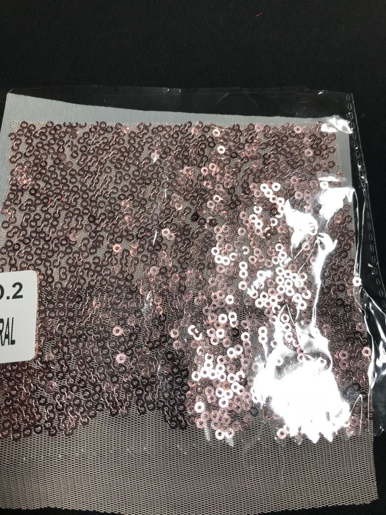 blush sequin
