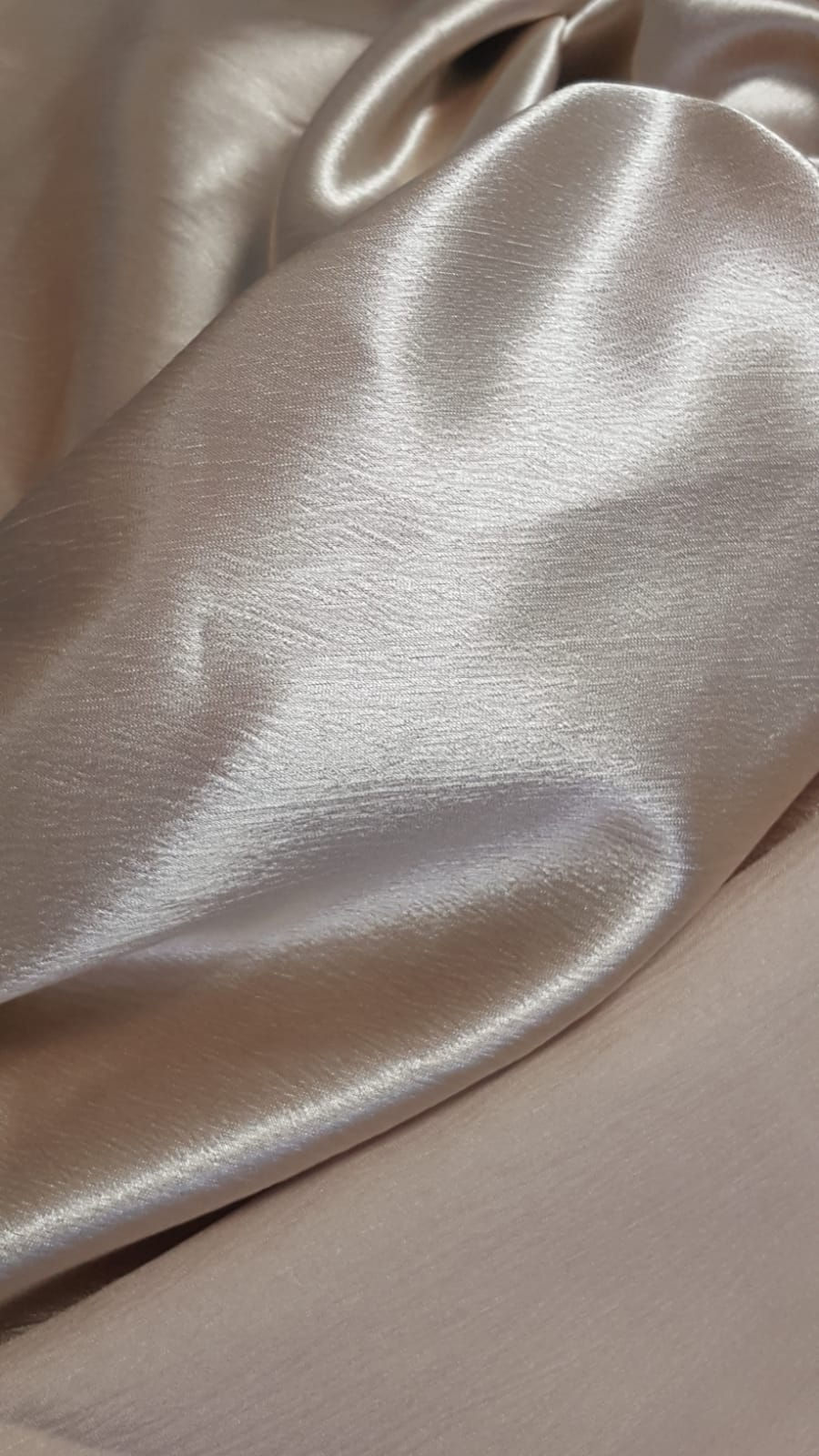 silver satin
