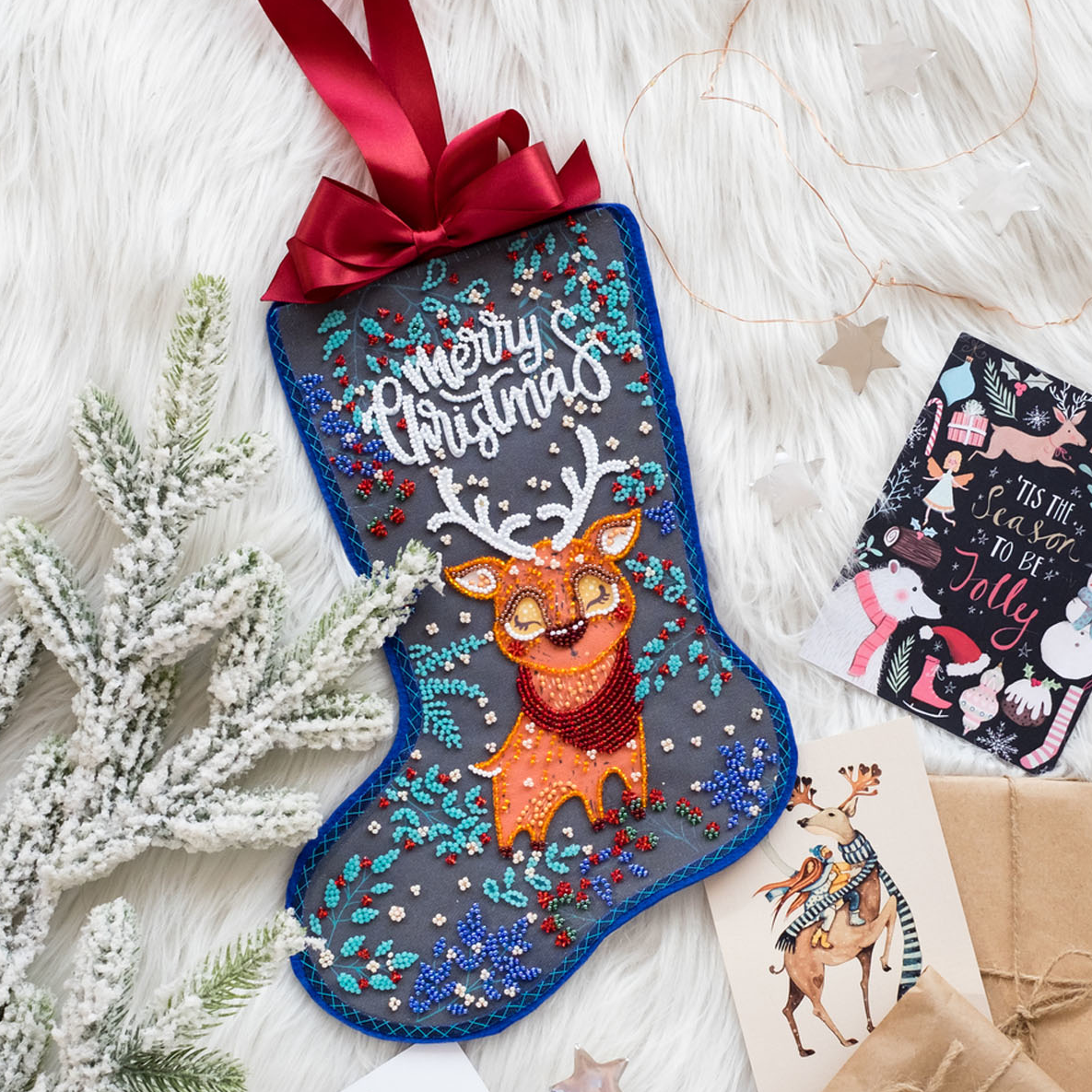 fairytale deer stocking kit
