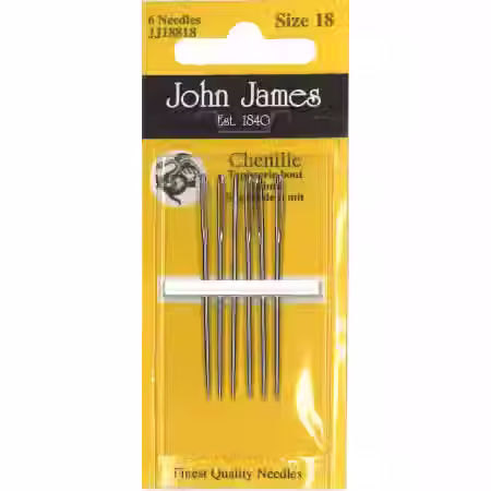 John James Chenille Needles (Size 18)