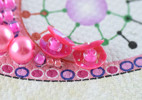 how to embroider with sequins