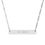 Thumbnail: Horizontal Bar Necklace (Engraving) 5 Variants