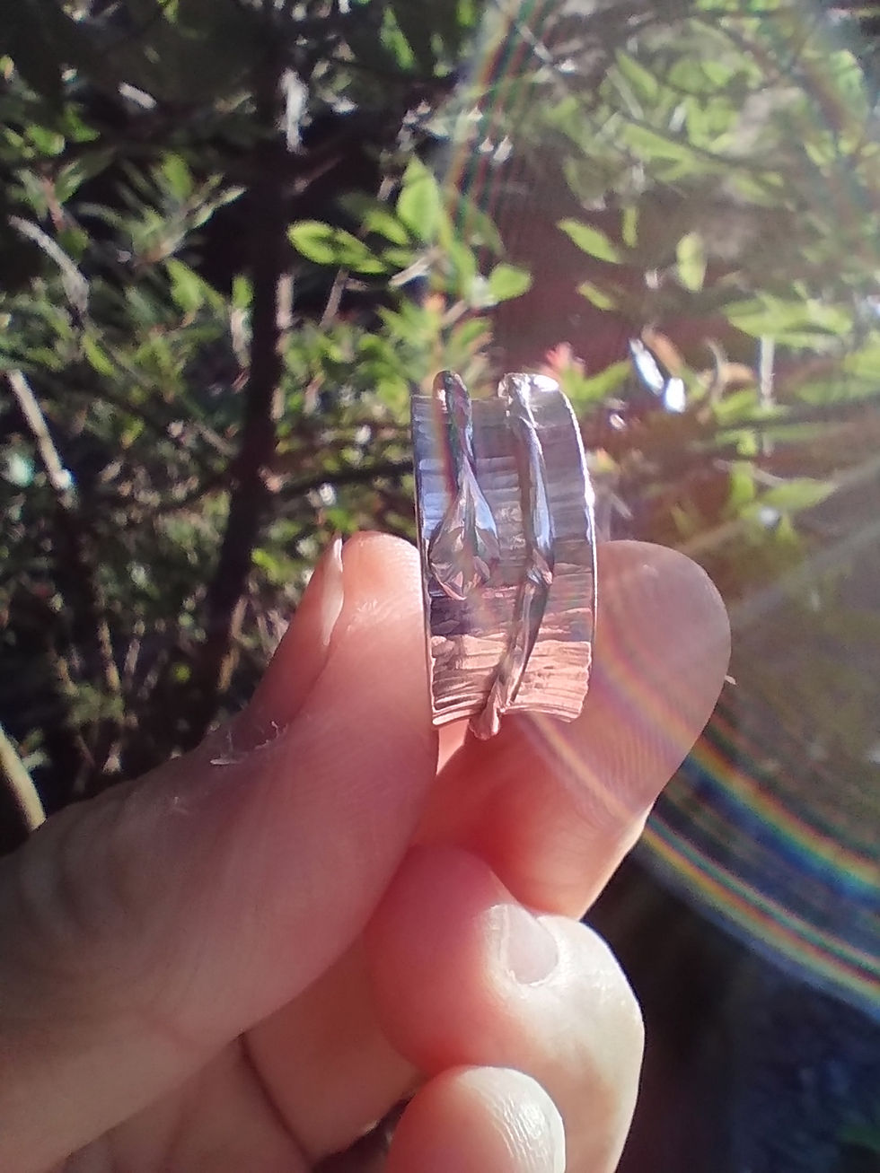 Thumbnail: Silver Vine ring