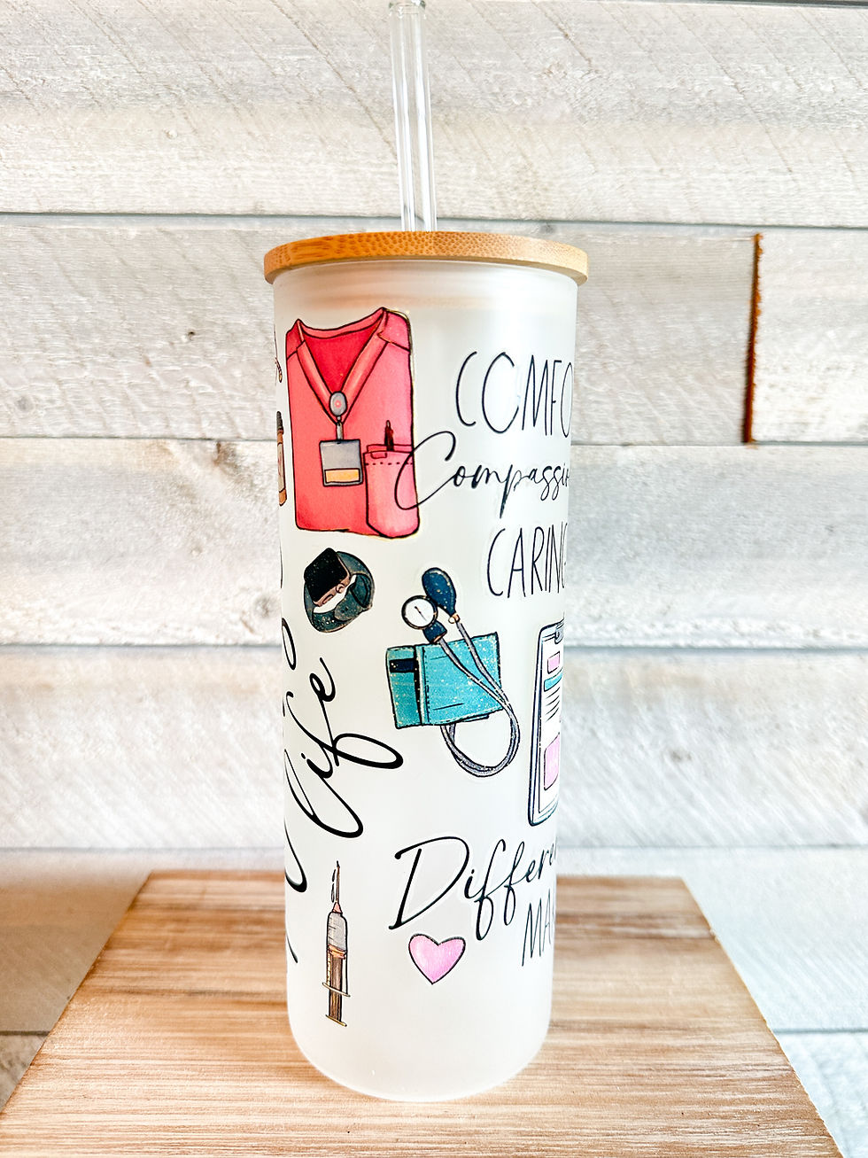Thumbnail: Nurse Life Frosted Tumbler 25 Oz
