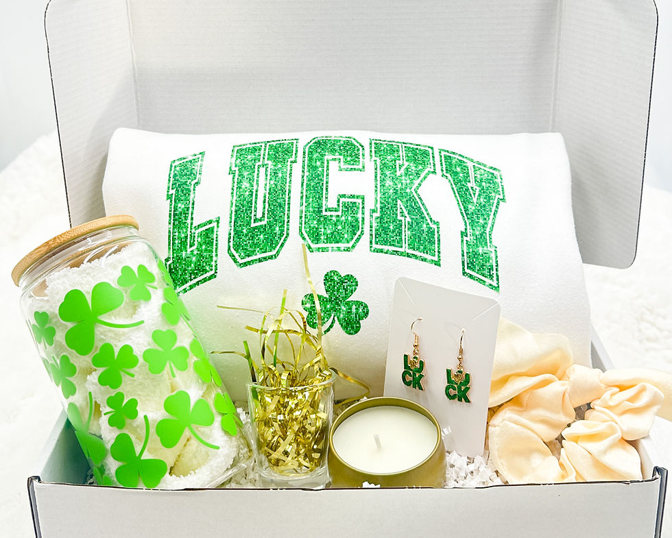 Thumbnail: St. Patrick's Day Shamrock Gift Box