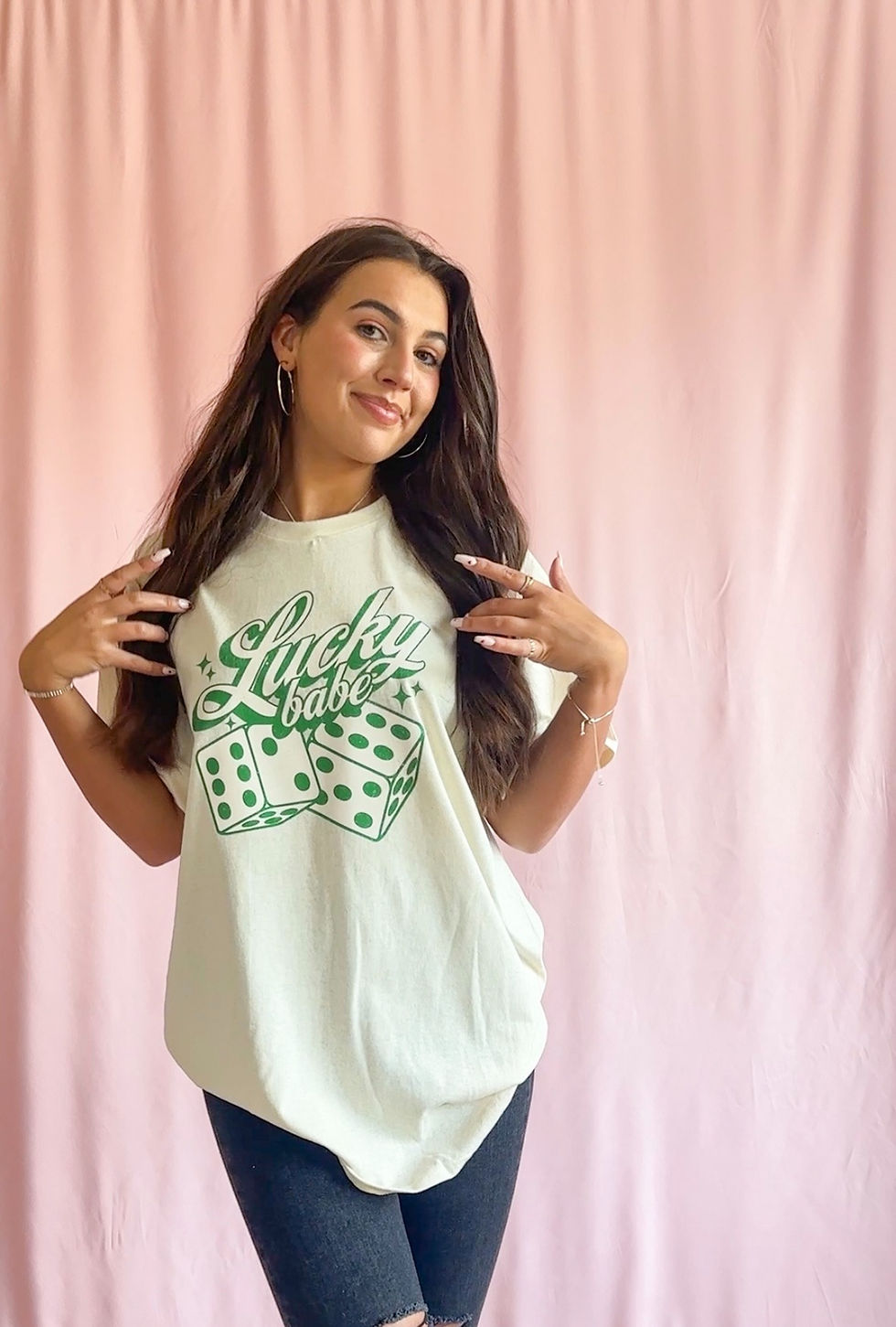 Thumbnail: Lucky Babe Dice Shirt