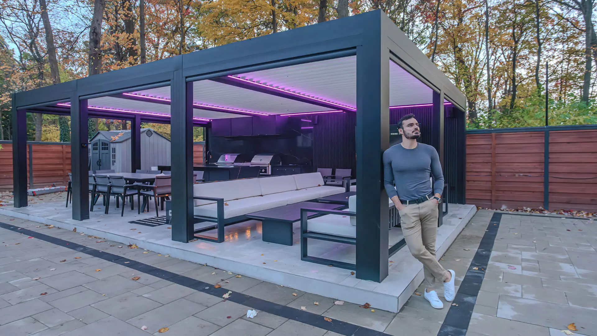 Пергола BBQ 4