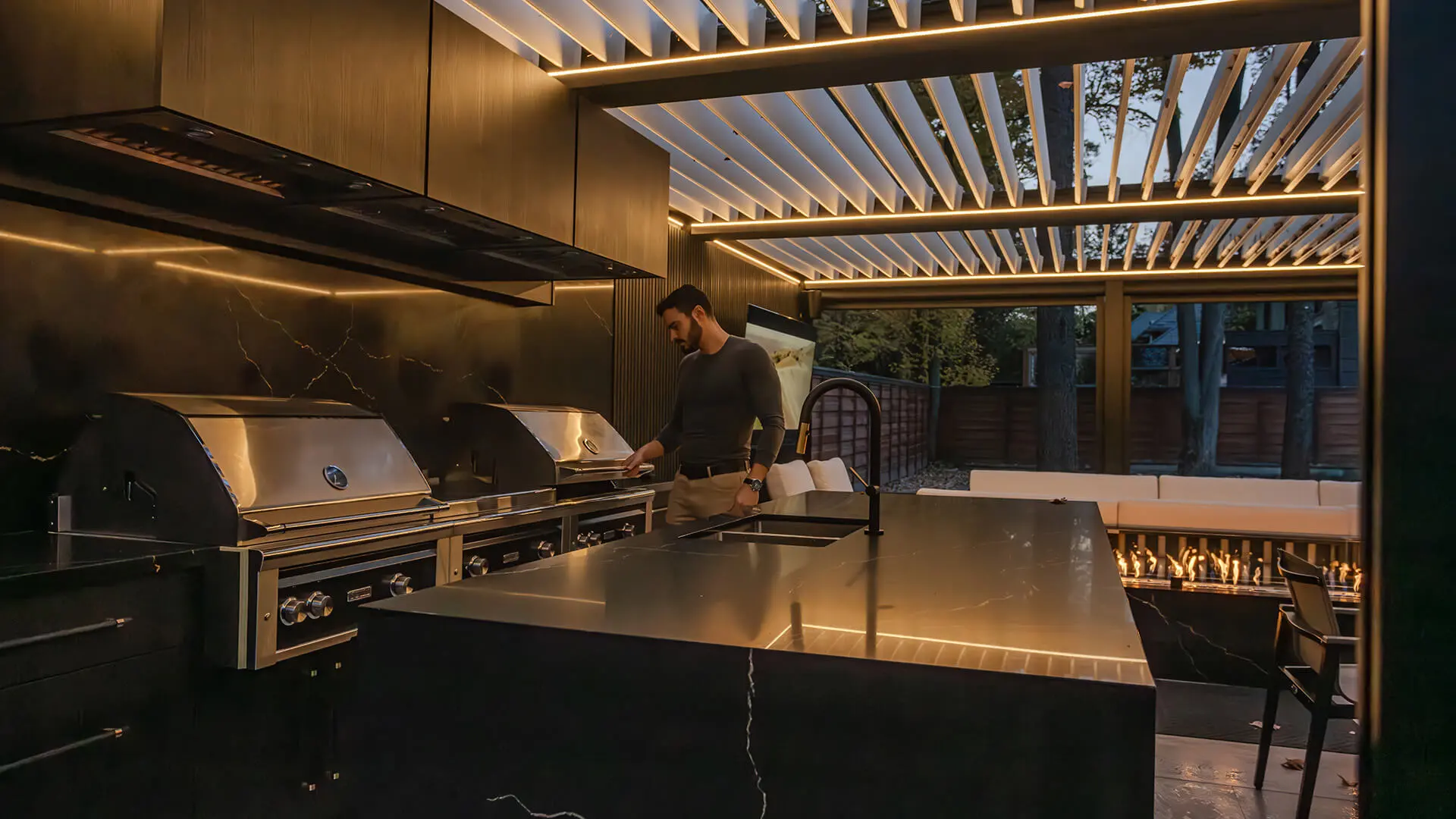 Пергола BBQ 1