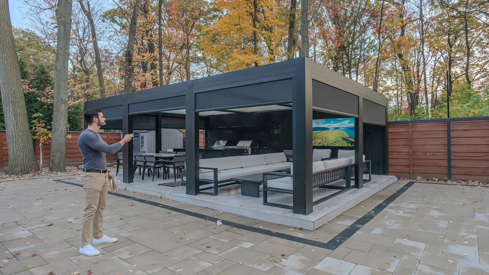 Пергола BBQ 5