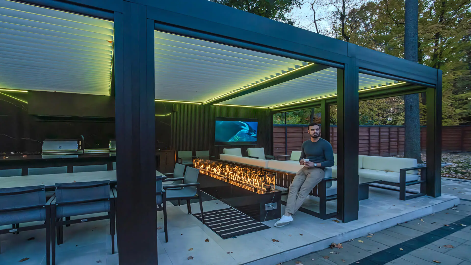 Пергола BBQ 6