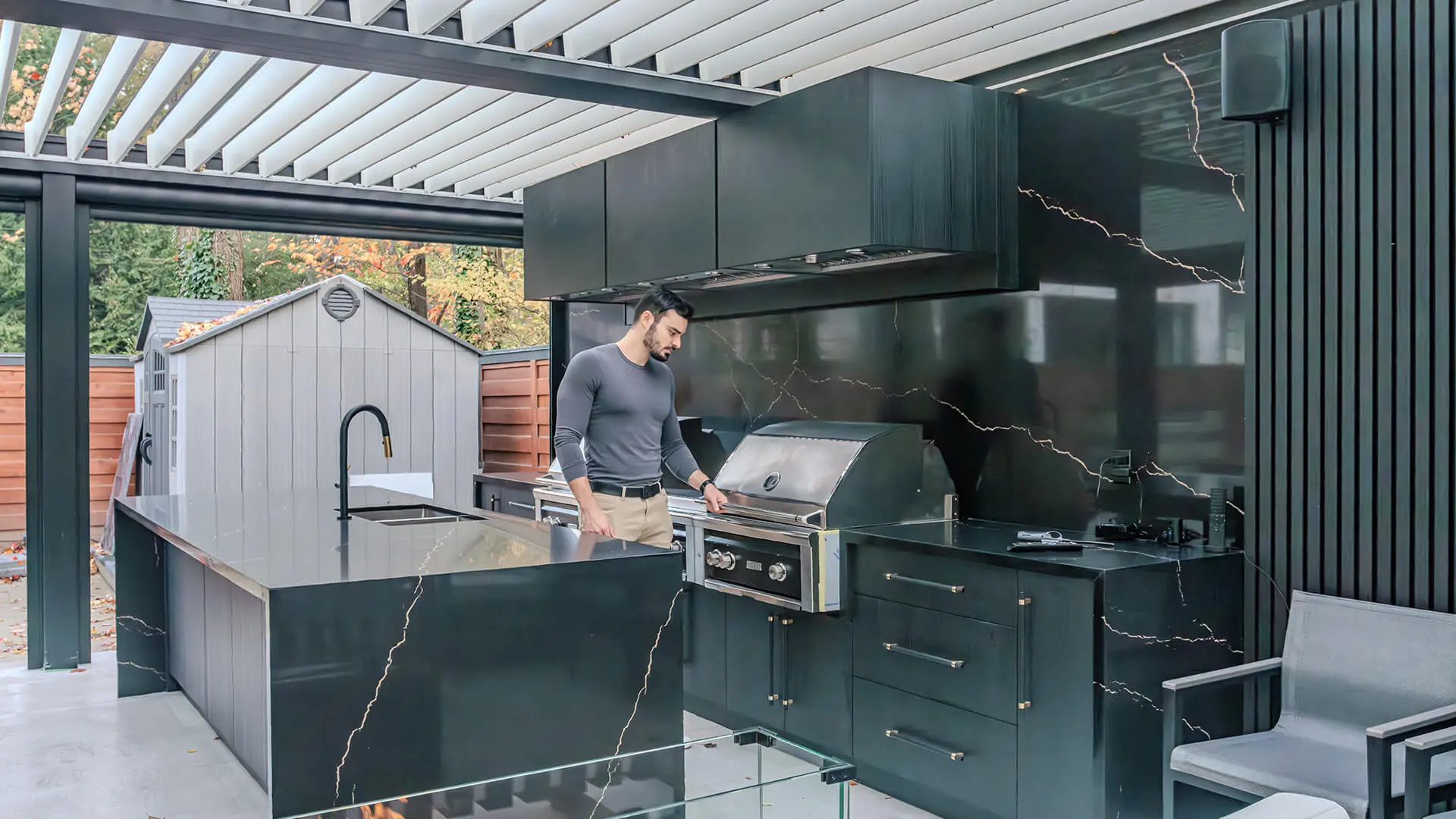 Пергола BBQ 3