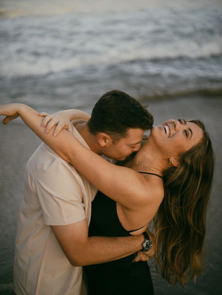 Dreamy Beach Couples Session in Cocoa Beach, Florida | Mary Lauren + Jake