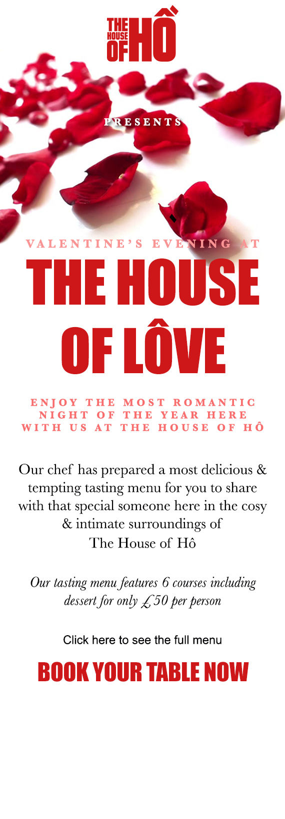 House of Hô Valentine's Newsletter