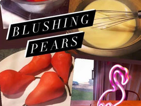 Recipe: Blushing Pears