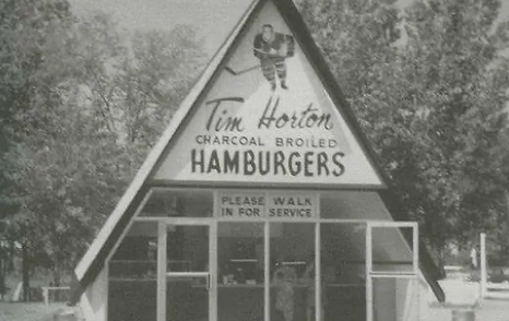 The first Tim Hortons, around the corner from Torbay Suites
