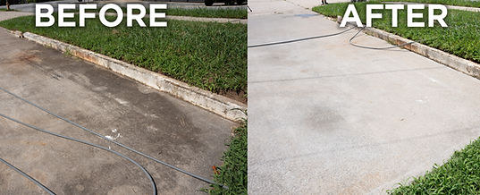Lavo Bot Power Washing Results: Before & After