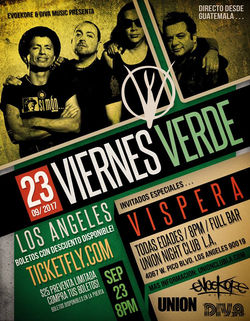 VISPERA con Viernes Verde