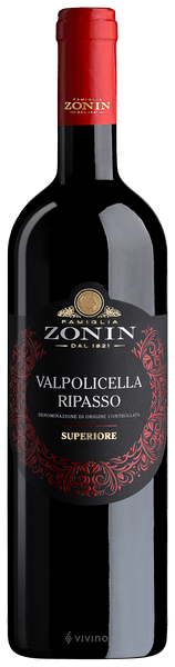 Vinho Zonin Valpolicella Ripasso Superiore 2019 750ml
