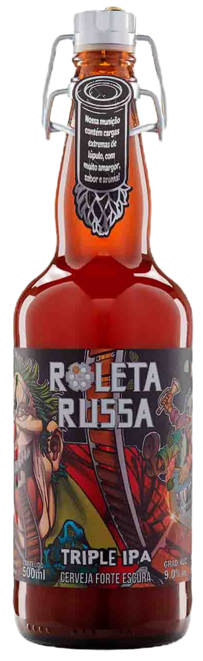 Cerveja Roleta Russa Triple IPA 500ml