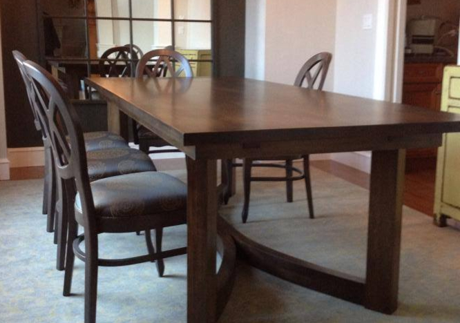 Dining table built by Pasquale's Workshop