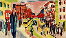 Ernst Ludwig Kirchner Escena callejera, 1926 02.jp2