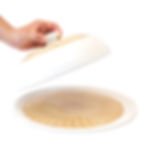 HASIR DESEN GÖRÜNÜMLÜ İTALYAN SUNUMLAR