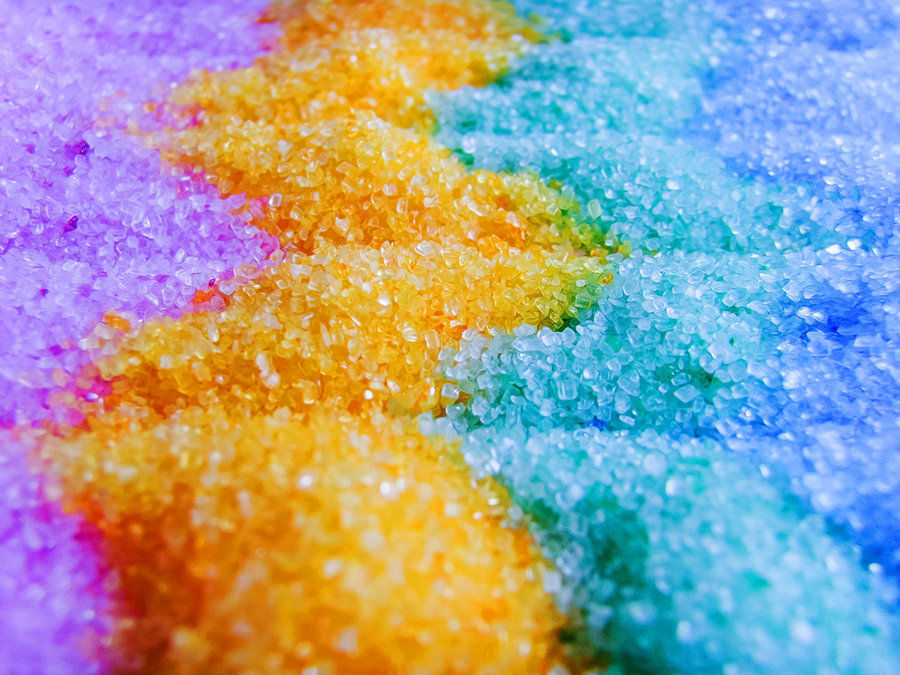 Azúcar estandar de colores
