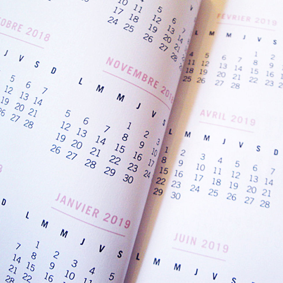 Miniature : Agenda 2018-2019