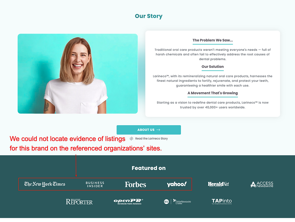 Larine / Larineco Remineralizing Gum Review