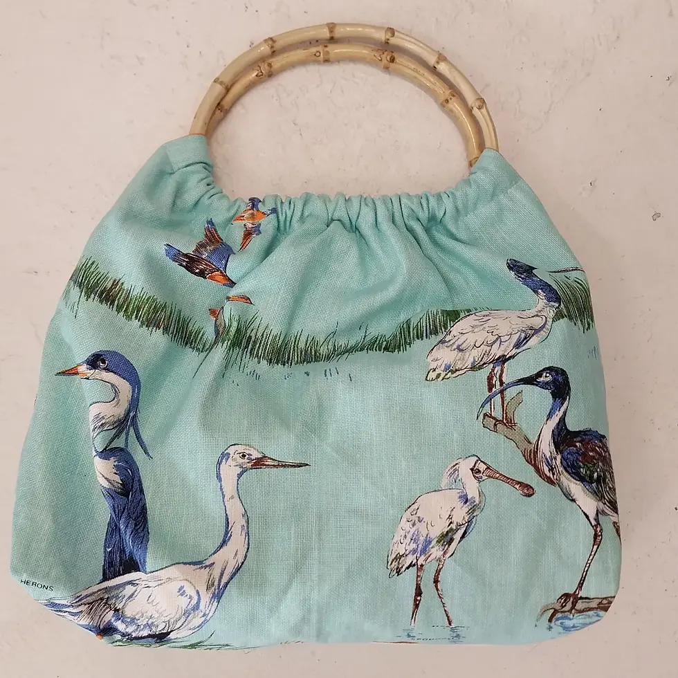 Thumbnail: Nanna Chic handbag waterbirds