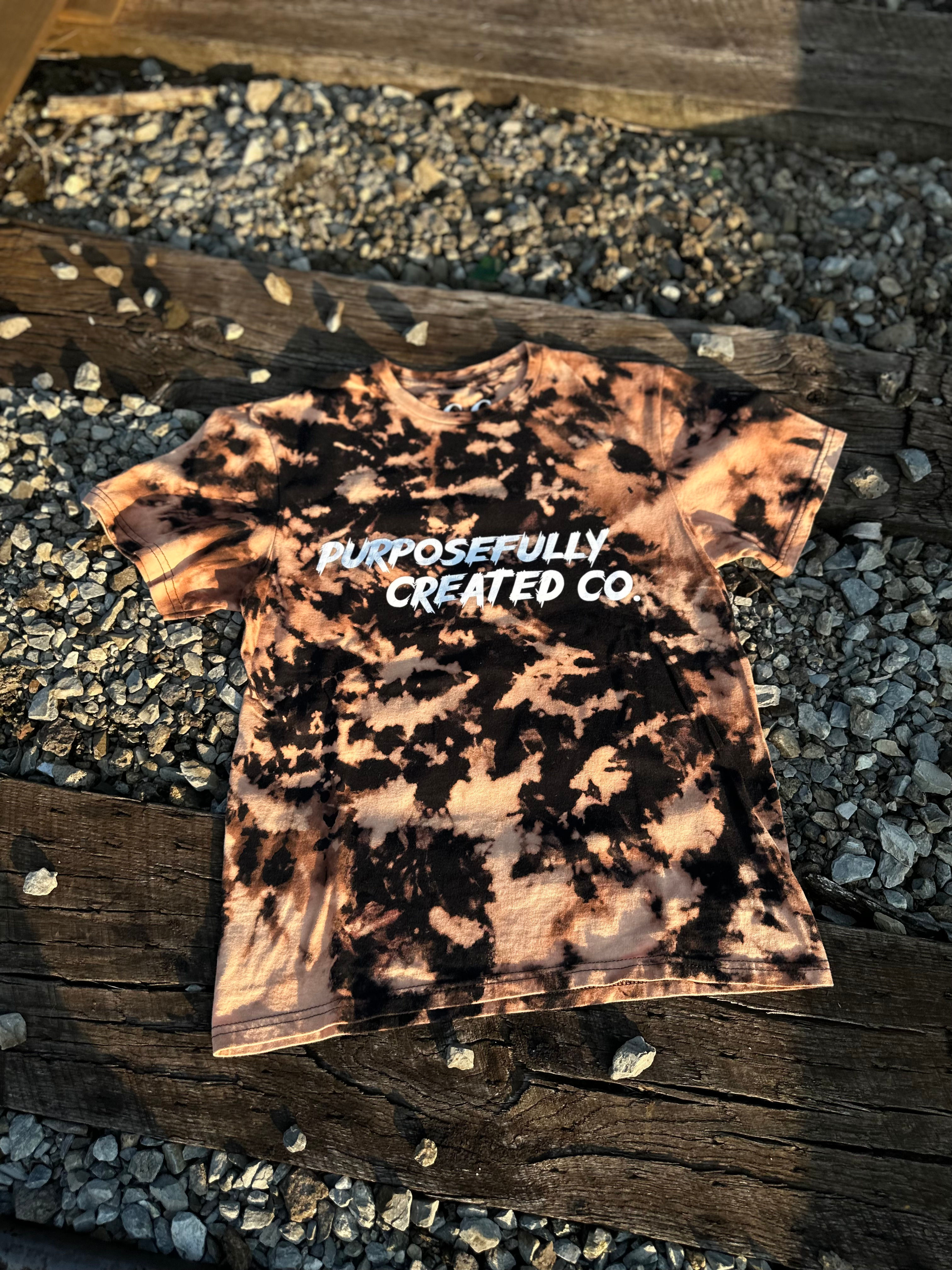 HEY YOU MATTER "LATTE TIE-DYE" T-SHIRT