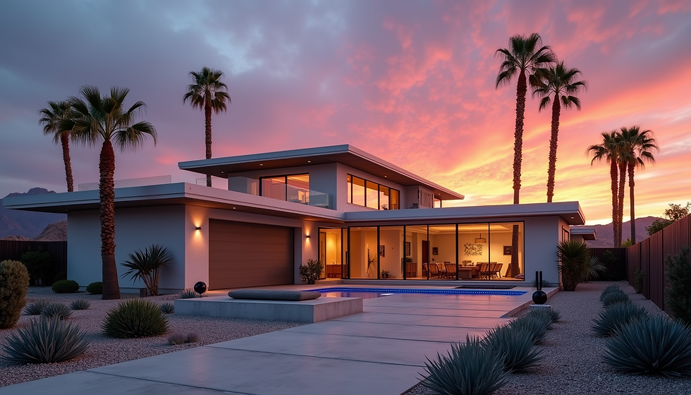 A modern las vegas home