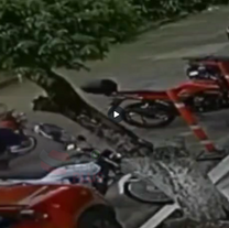 ¡En segundos se la llevaron! motocicleta más atractiva para los delincuentes en Villa del Rosario 