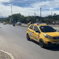 #peligroenlavia #Hoy #Envivo desde el puente peatonal del paseo Rojo y Negro en #Atalaya